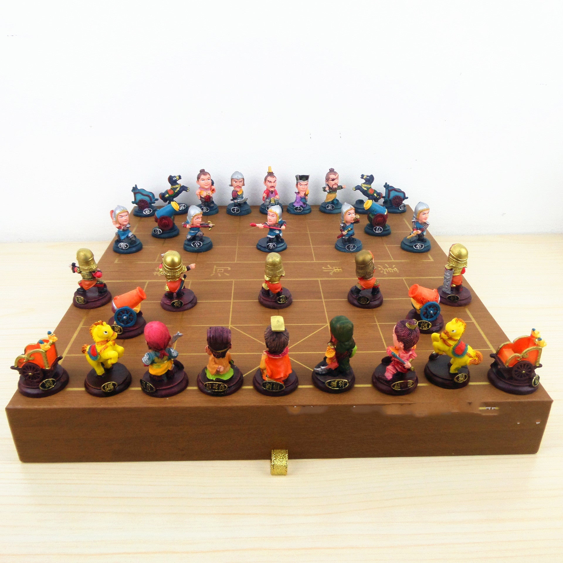 Three Kingdoms Characters Three-dimensional Chess Cartoon Children Fun