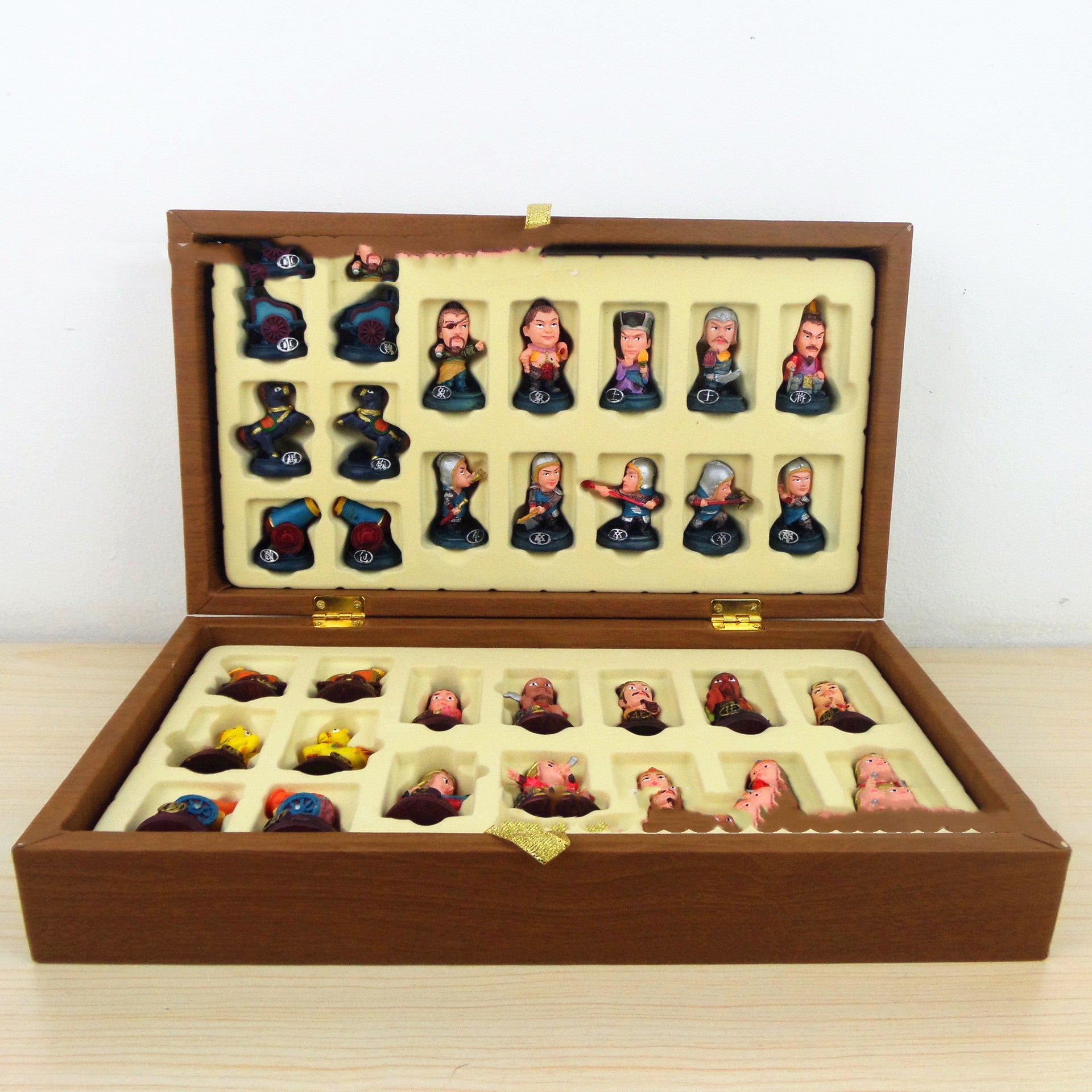 Three Kingdoms Characters Three-dimensional Chess Cartoon Children Fun