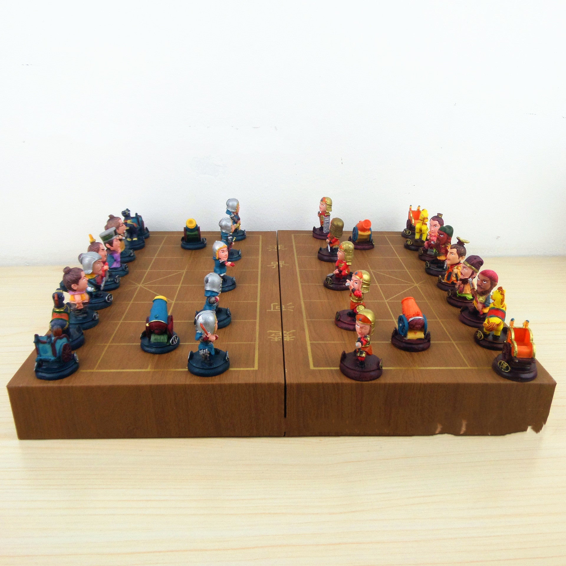 Three Kingdoms Characters Three-dimensional Chess Cartoon Children Fun