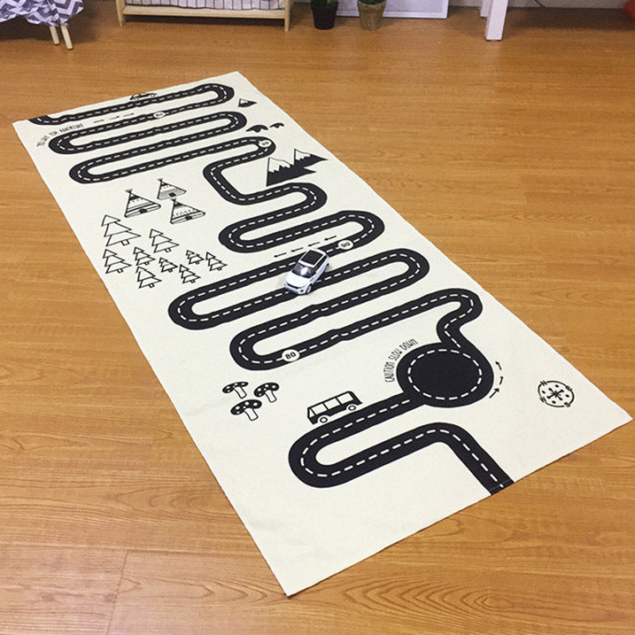 Adventure road&hopscotch crawling mat