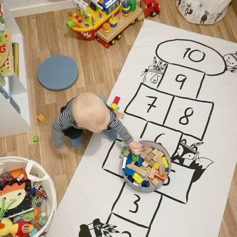 Adventure road&hopscotch crawling mat