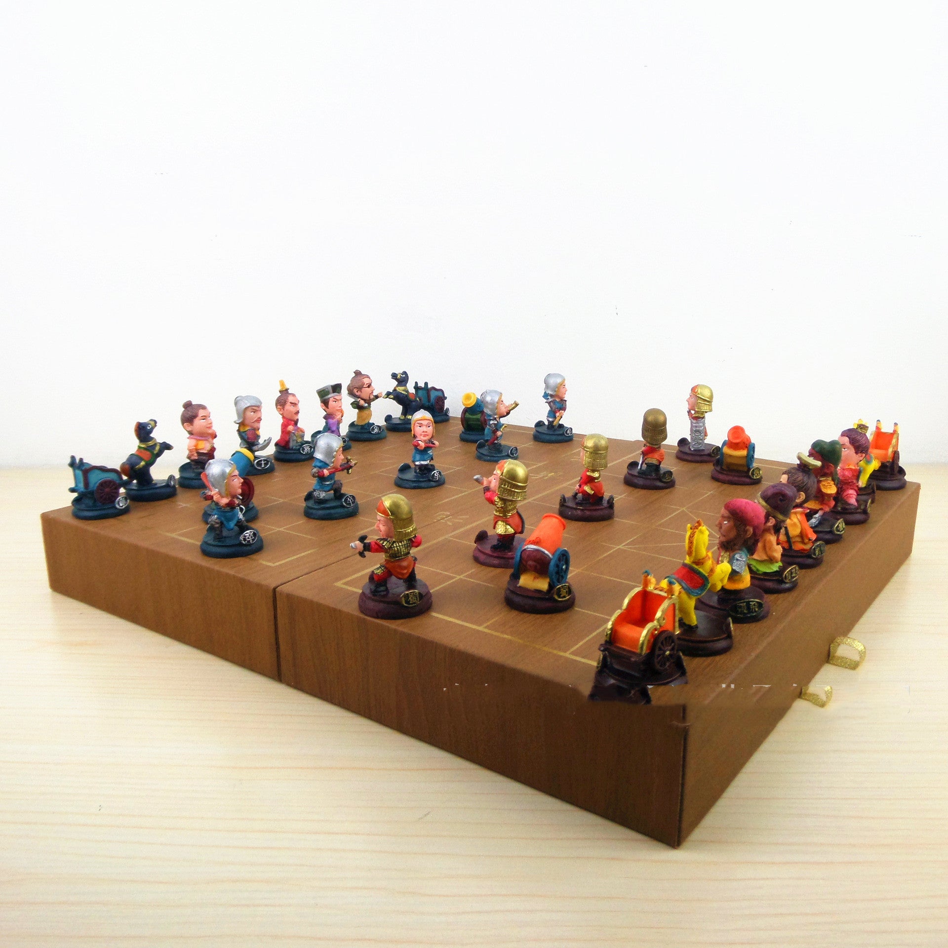 Three Kingdoms Characters Three-dimensional Chess Cartoon Children Fun