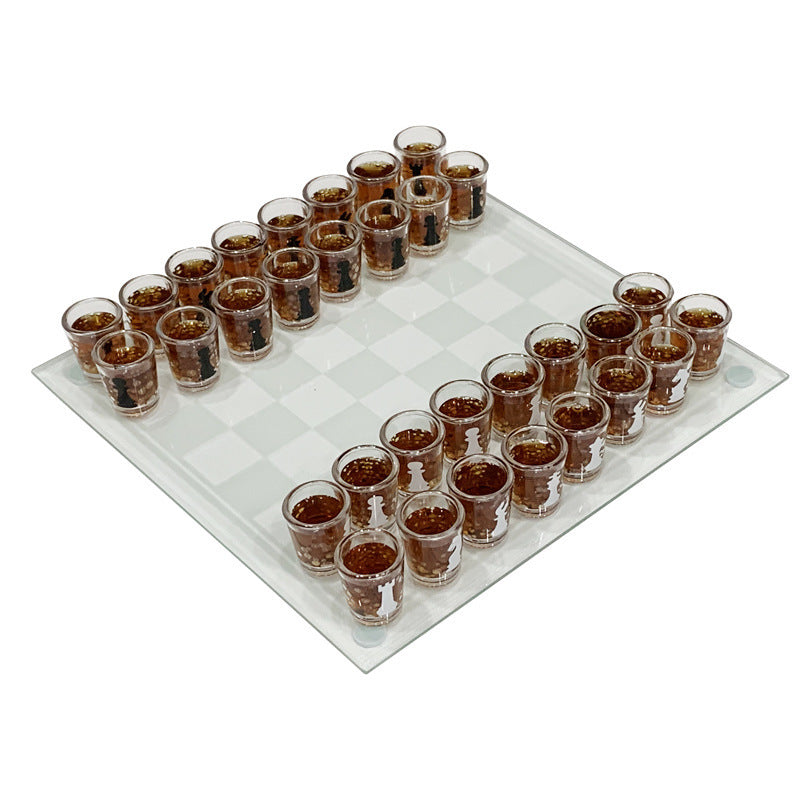 Wine Glass Chess Toy Household