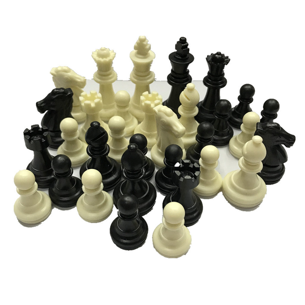 Plastic International Chess Chess Pieces Wang Gao 49mm Without Chessboard