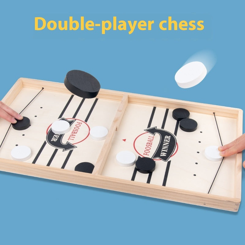 Wooden Playing Chess Parent-child Interactive Chess Collision