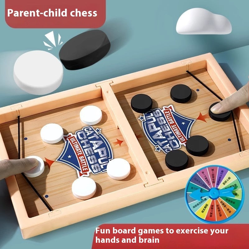 Playing Chess Parent-child Interactive Chess Desktop Ice Hockey