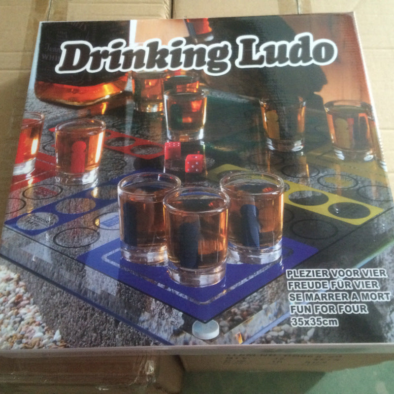 Material Wine Table Game Wine Glass Aeroplane Chess