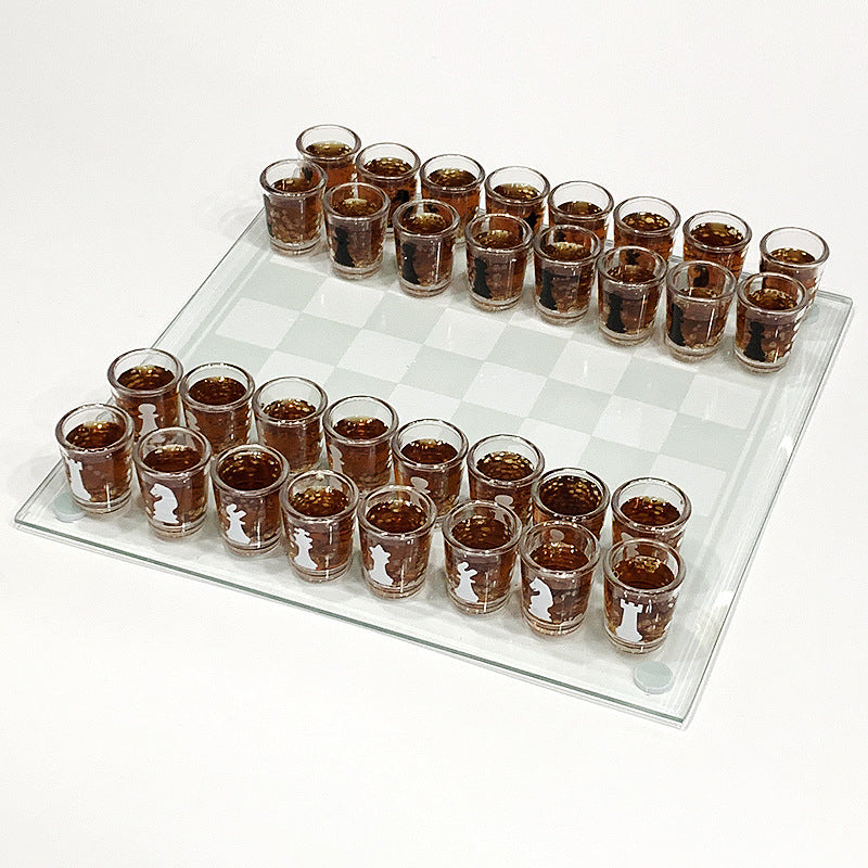 Wine Glass Chess Toy Household